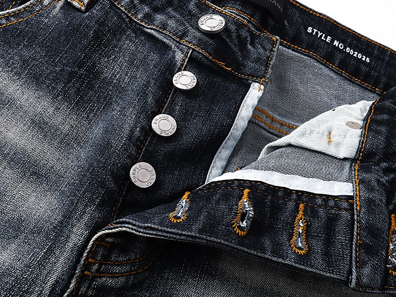 Purple Brand Washed Bootcut Jeans — detail