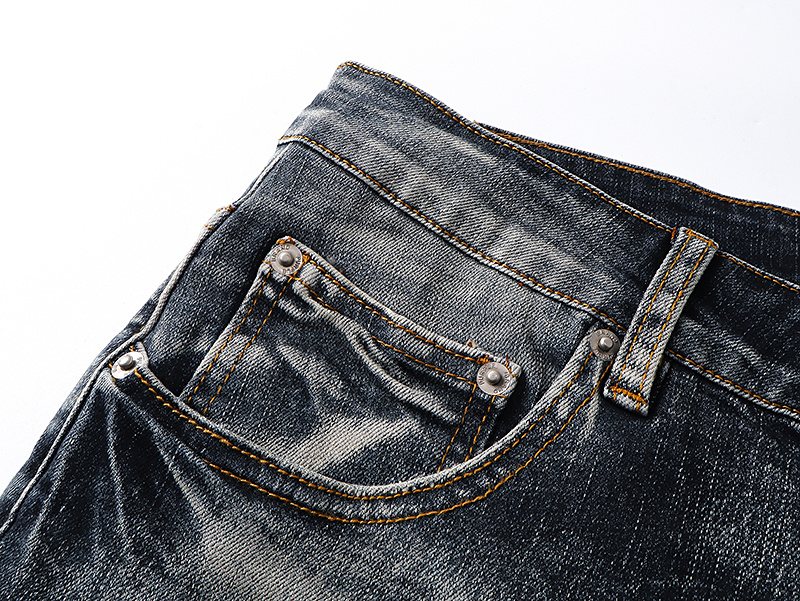 Purple Brand Washed Bootcut Jeans — detail