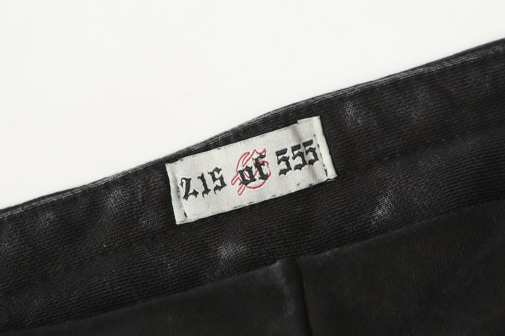Godspeed Skull Graphic Acid Wash Hoodie — neck_label