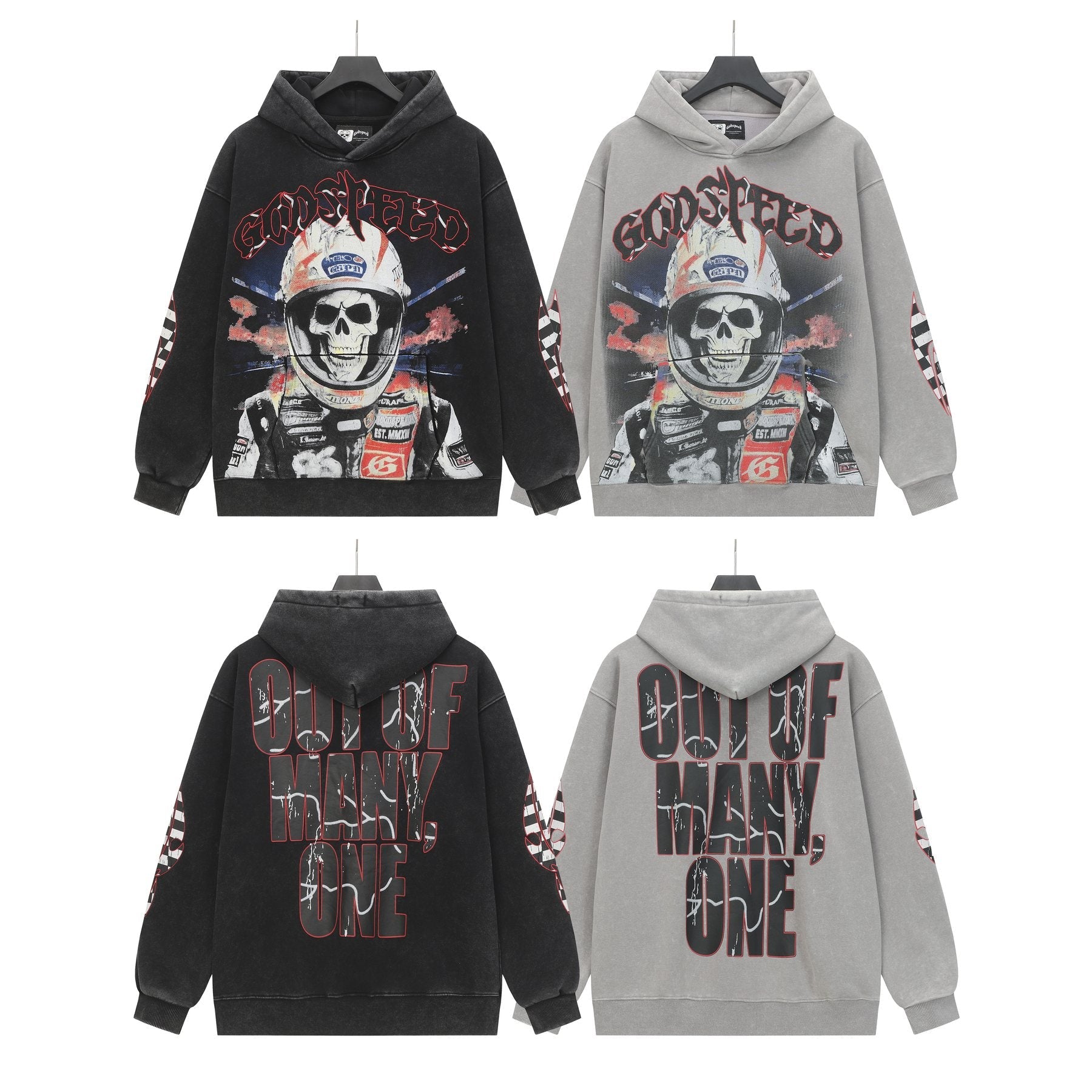 Godspeed Washed Rock Graphic Hoodie — comparison