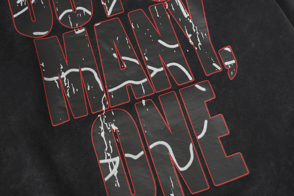 Godspeed Washed Rock Graphic Hoodie — detail