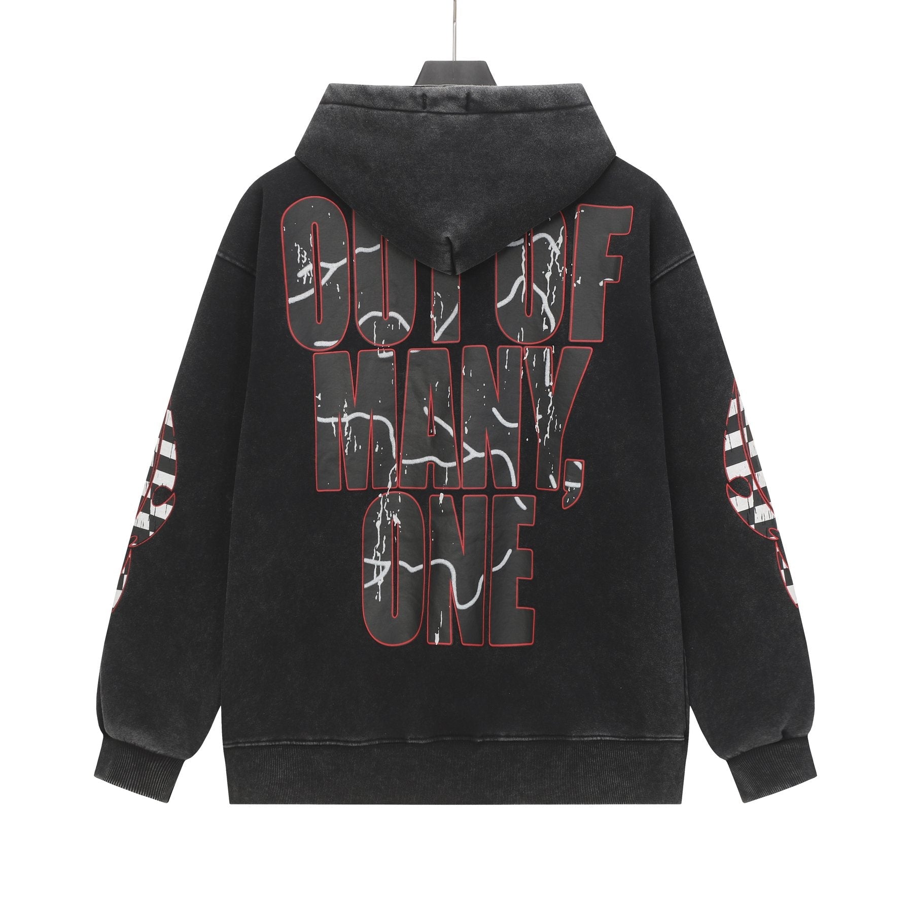 Godspeed Washed Rock Graphic Hoodie — back