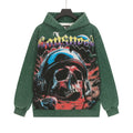 Godspeed Skull Graphic Acid Wash Hoodie — hero