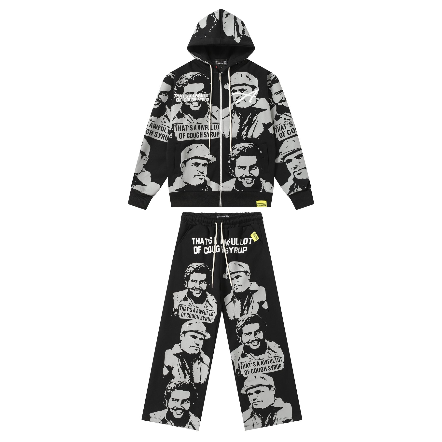 THAT'S A AWFUL LOT OF COUGH SYRUP Tomorrow Star Portrait Graphic Matching Set — front