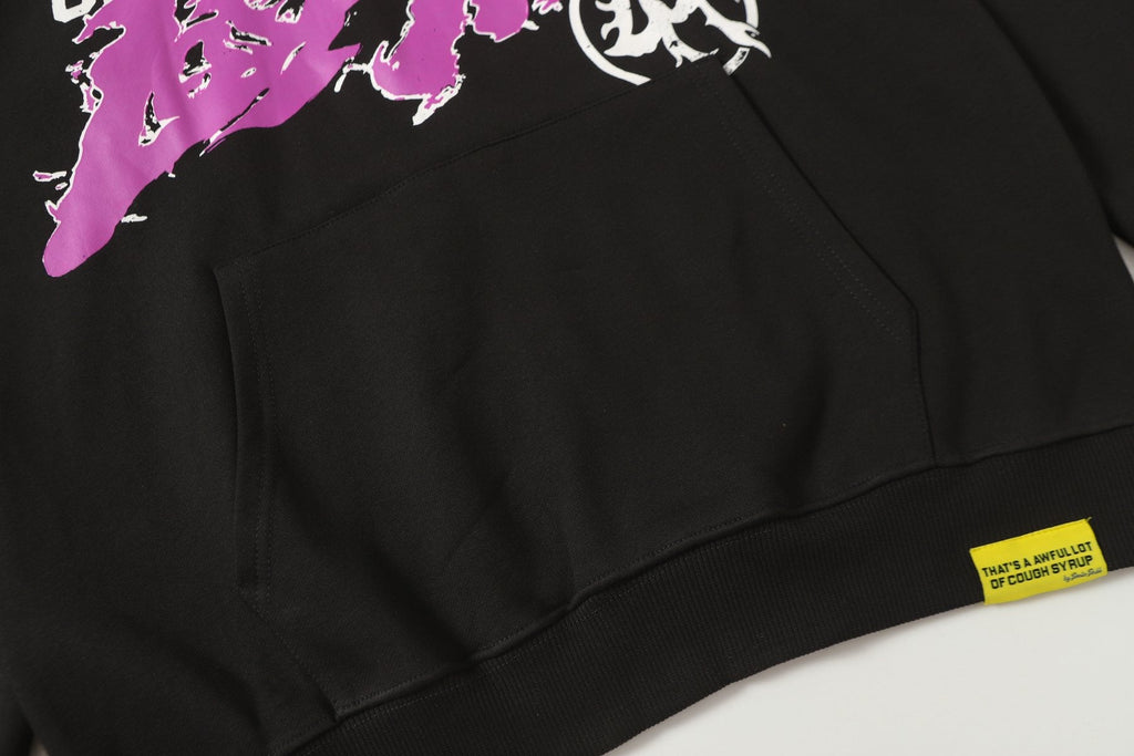 THAT'S A AWFUL LOT OF COUGH SYRUP Tomorrow Star Graphic Hoodie — detail