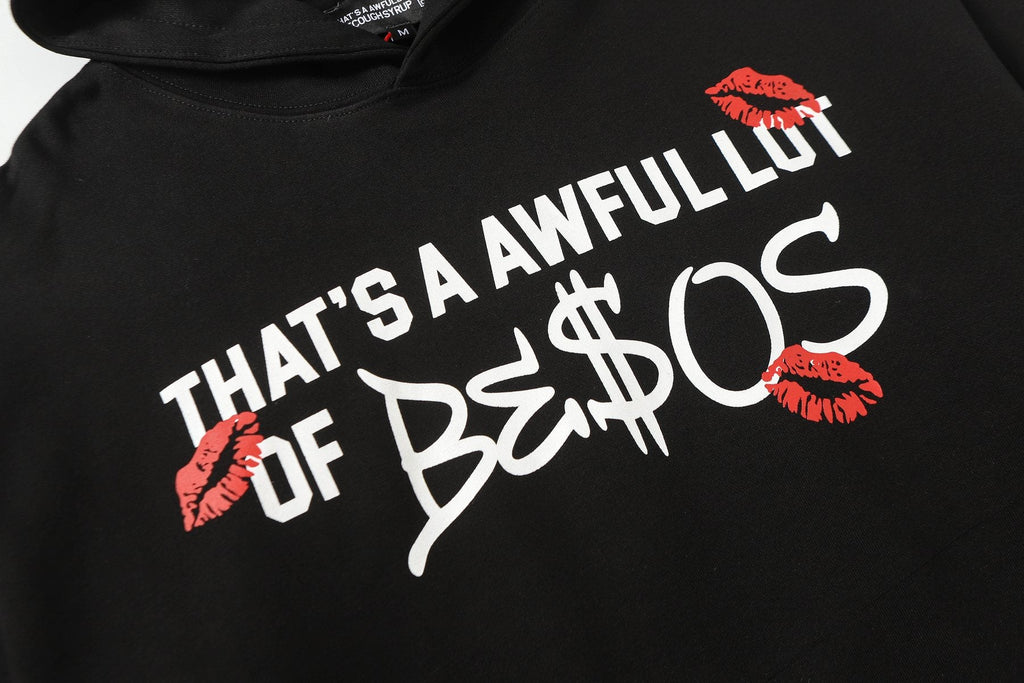 THAT'S A AWFUL LOT OF COUGH SYRUP Tomorrow Star Graphic Hoodie — detail