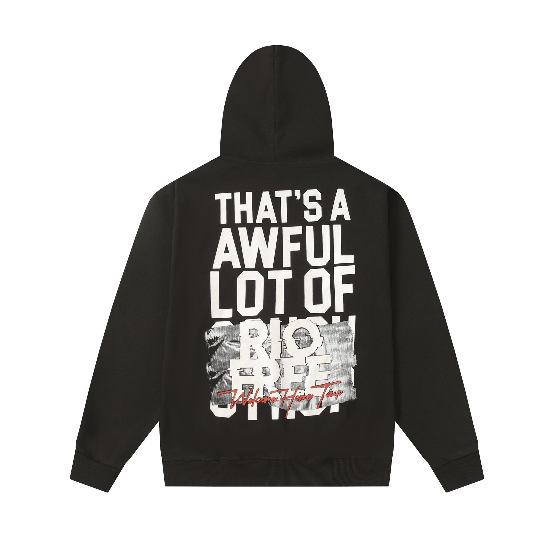 THAT'S A AWFUL LOT OF COUGH SYRUP Tomorrow Star Graphic Hoodie — back
