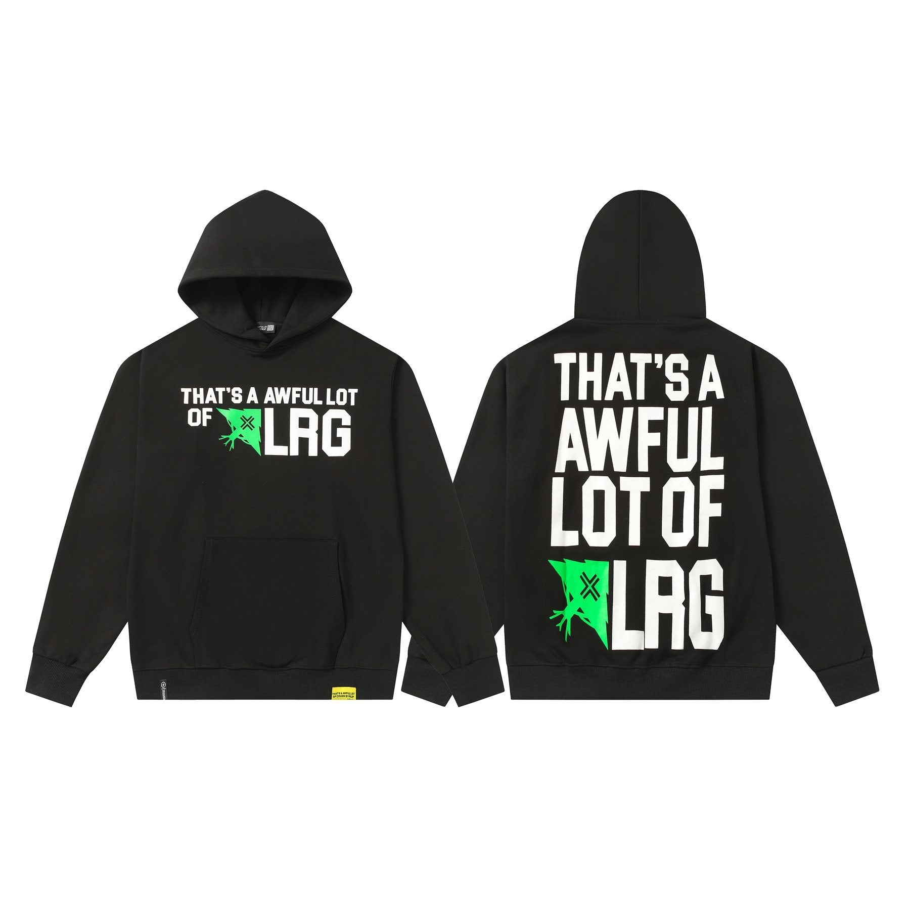THAT'S A AWFUL LOT OF COUGH SYRUP Star Graphic Hoodie — front