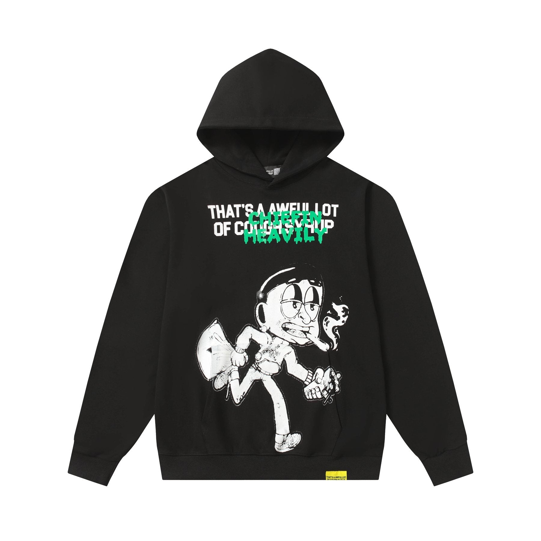 THAT'S A AWFUL LOT OF COUGH SYRUP Tomorrow Star Graphic Hoodie — front