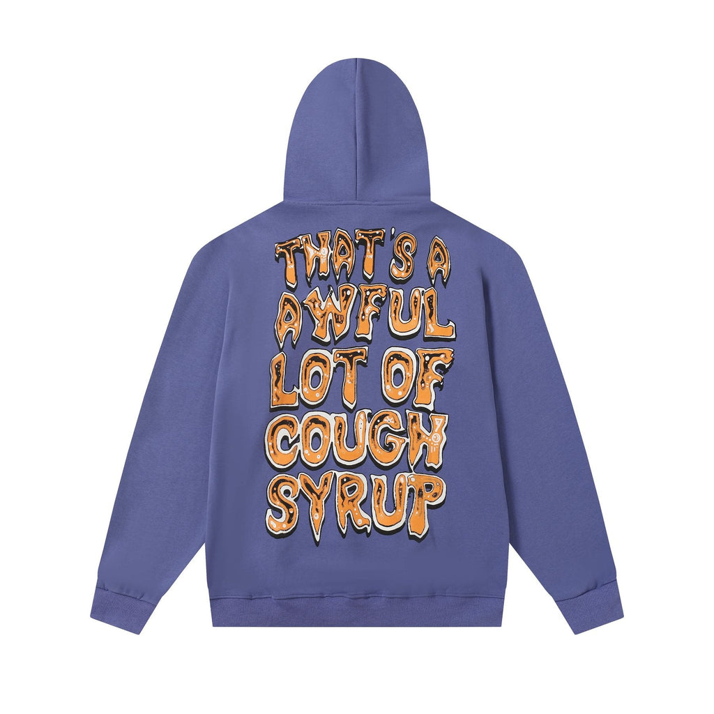 THAT'S A AWFUL LOT OF COUGH SYRUP Tomorrow Star Graphic Hoodie — back