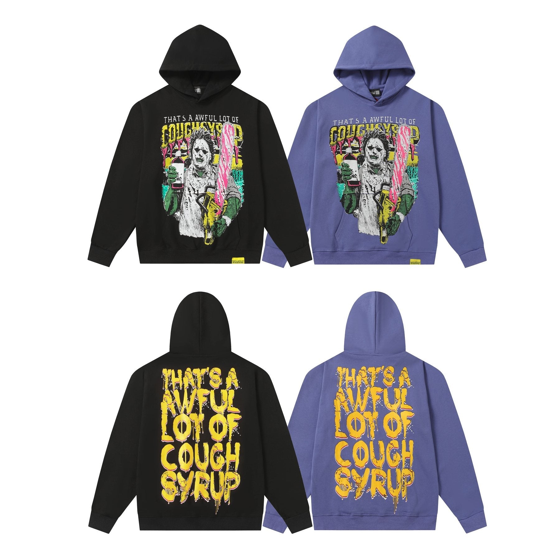 THAT'S A AWFUL LOT OF COUGH SYRUP Tomorrow Star Graphic Hoodie — comparison