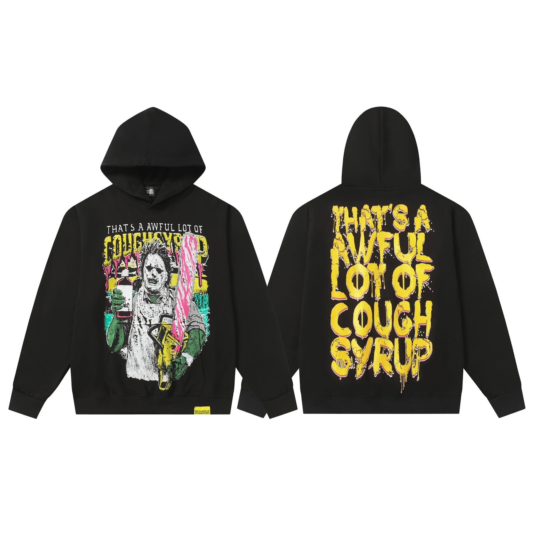 THAT'S A AWFUL LOT OF COUGH SYRUP Tomorrow Star Graphic Hoodie — front