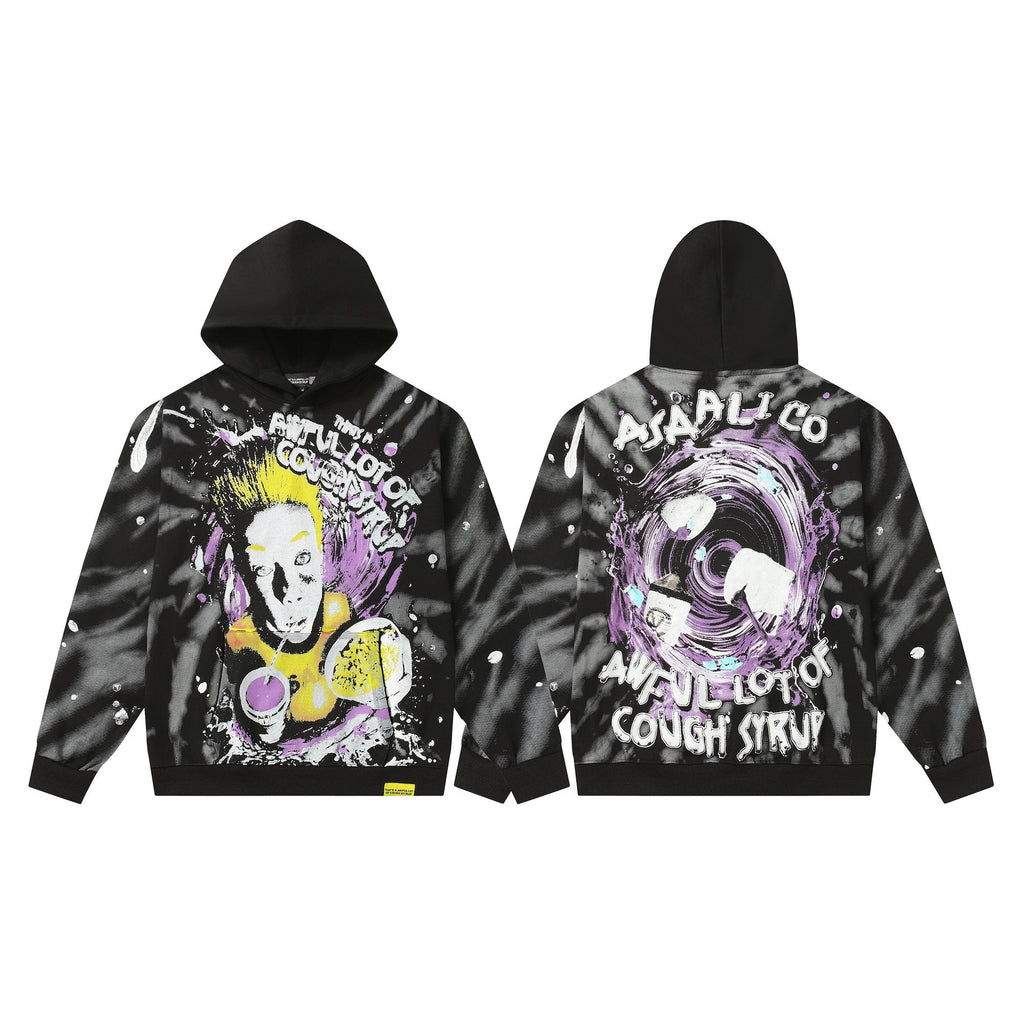 THAT'S A AWFUL LOT OF COUGH SYRUP Star Graphic Hoodie — hero