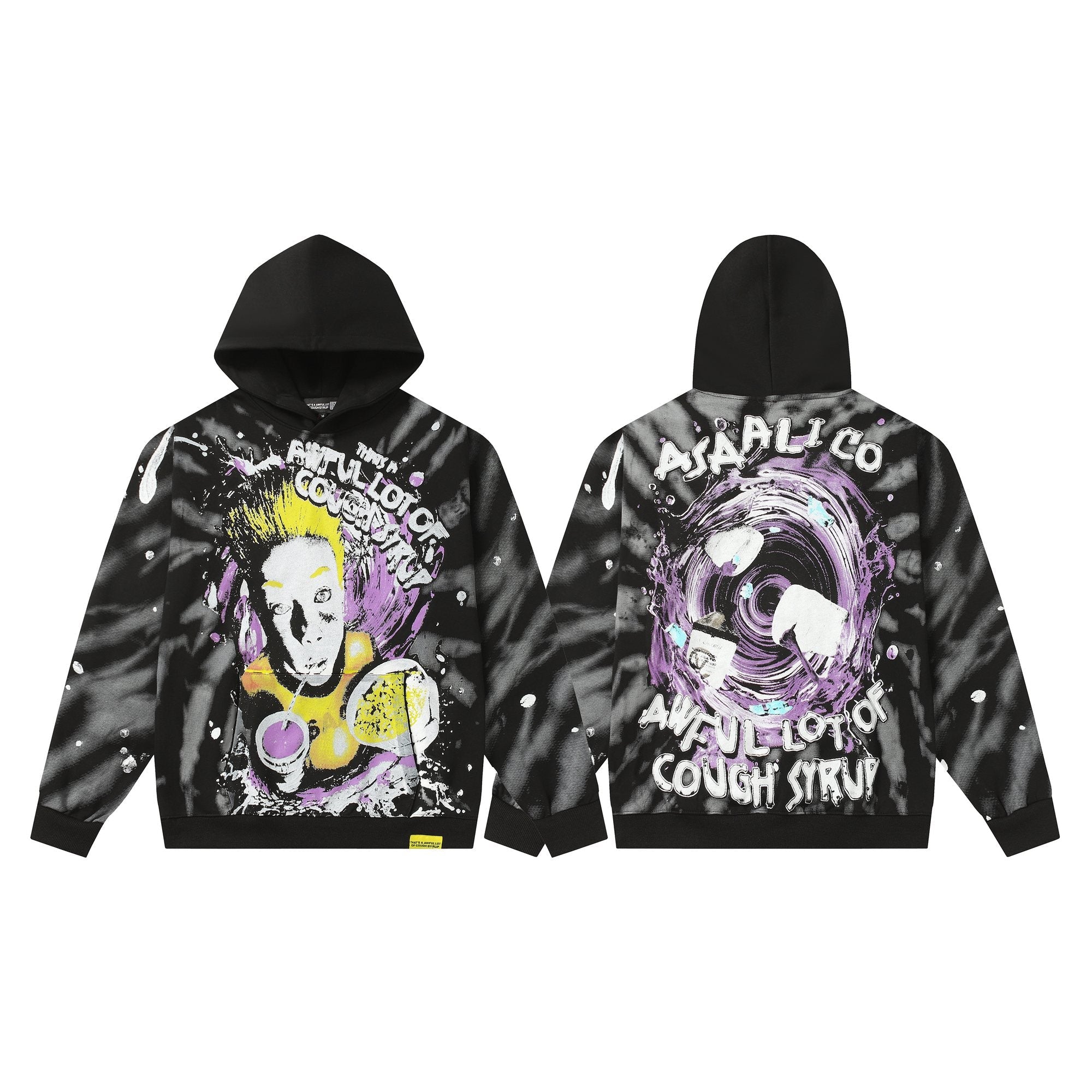THAT'S A AWFUL LOT OF COUGH SYRUP Star Graphic Hoodie — hero