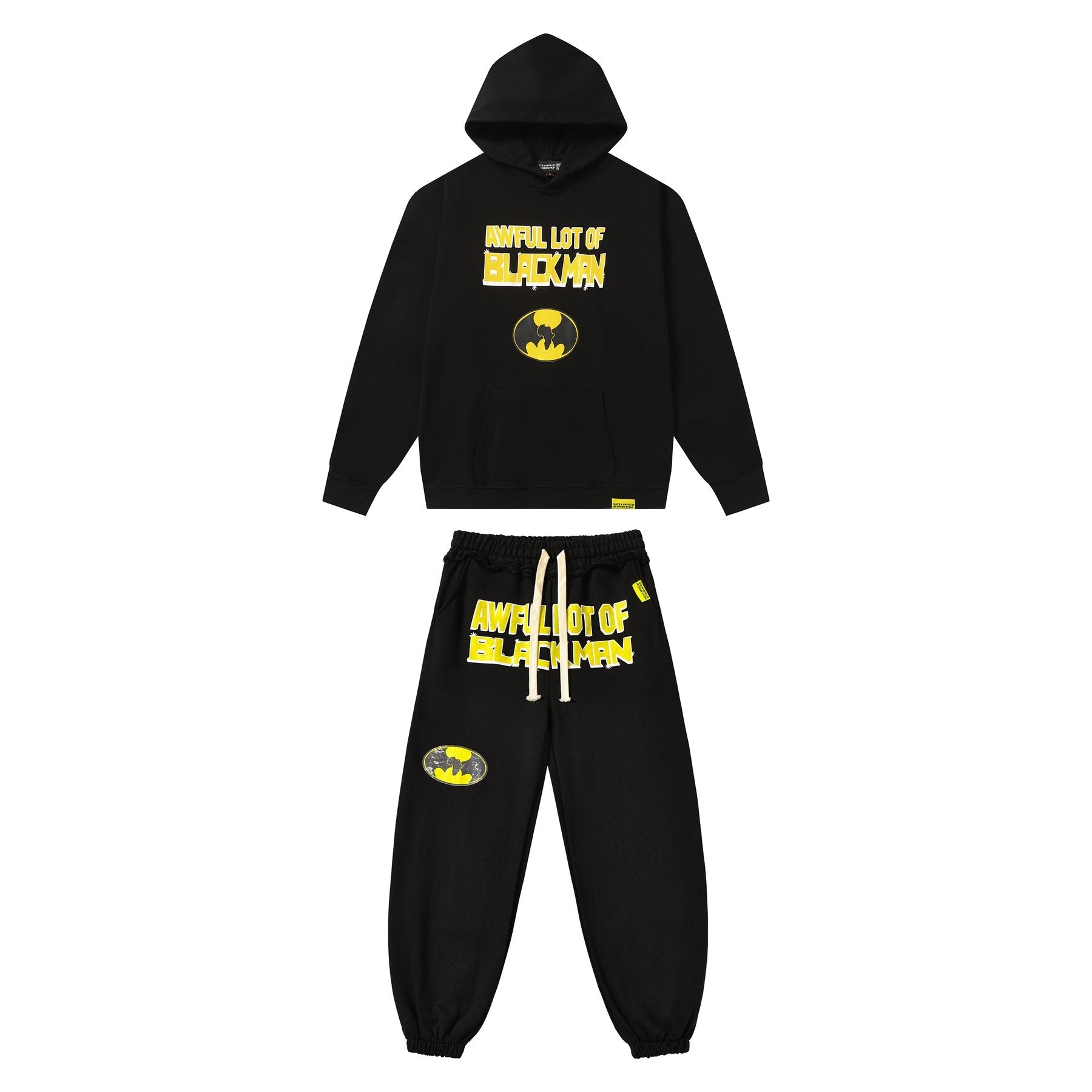 THAT'S A AWFUL LOT OF COUGH SYRUP Rising Star Graphic Hoodie & Sweatpants Set — front