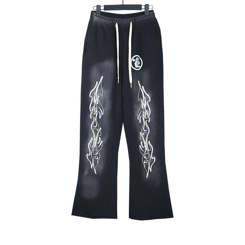 Hellstar Washed Flared Sweatpants — hero