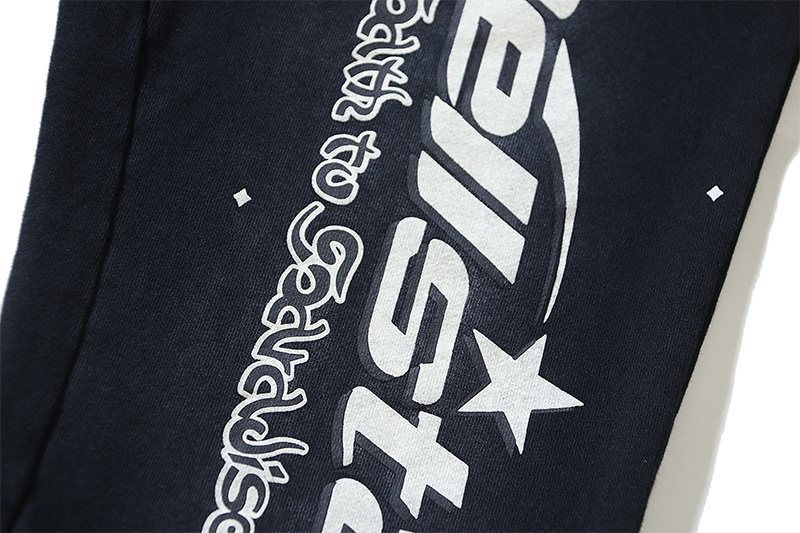 Hellstar Graphic Flared Sweatpants — detail