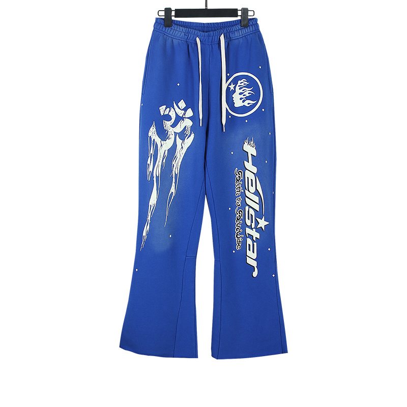 Hellstar Graphic Flared Sweatpants — front