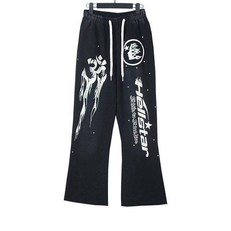 Hellstar Graphic Flared Sweatpants — hero