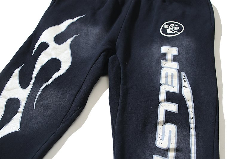 Hellstar Path to Paradise Washed Sweatpants — detail