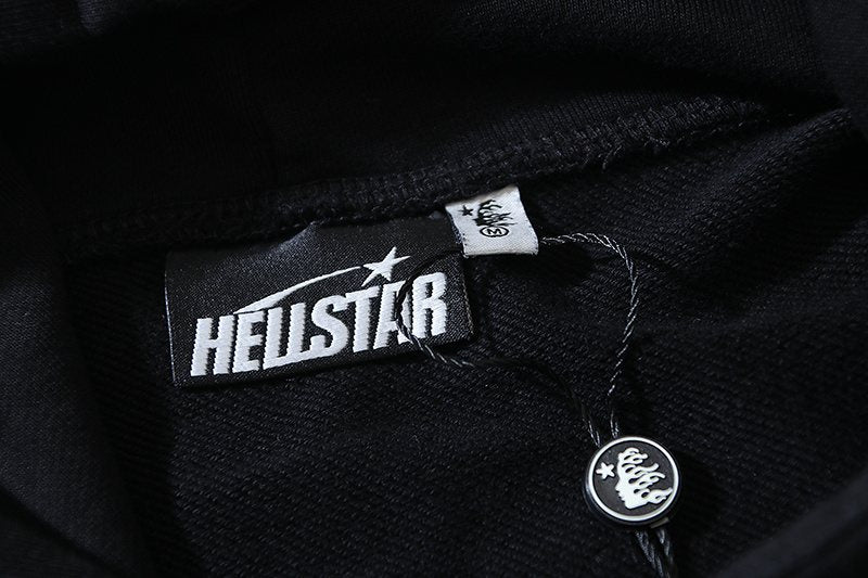 Hellstar Beat Us Washed Graphic Hoodie — neck_label