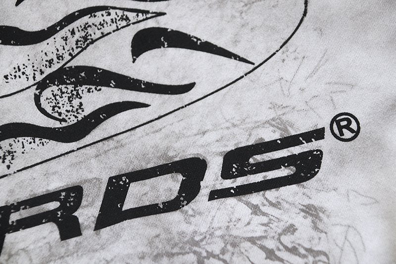 Hellstar Records Graphic Washed Hoodie — detail