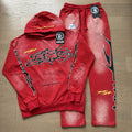Hellstar Path to Paradise Washed Red Matching Set — hero