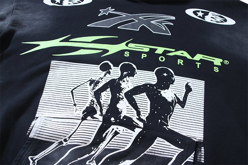Hellstar Sports Graphic Pullover Hoodie — detail