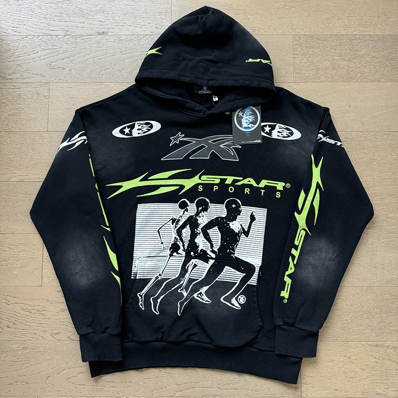 Hellstar Sports Graphic Pullover Hoodie — context