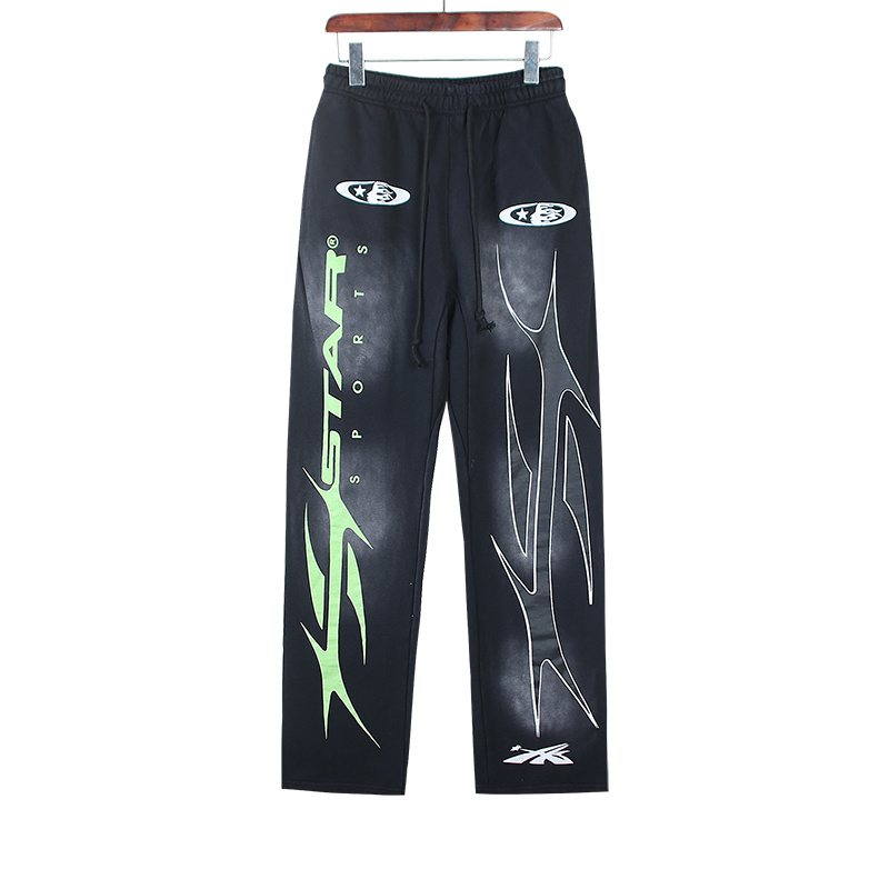 Hellstar Star Sports Graphic Sweatpants - Black — hero