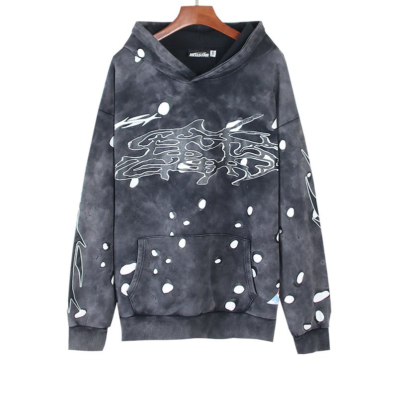 Hellstar Washed Splatter Graphic Hoodie — hero