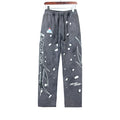 Helistar Washed Dark Gray Graphic Sweatpants — hero