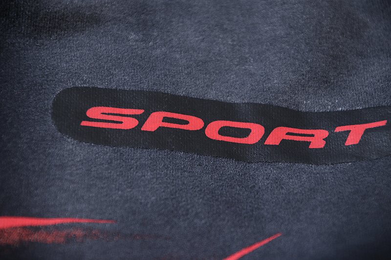 Hellstar Sport Graphic Hoodie - Washed Black — detail