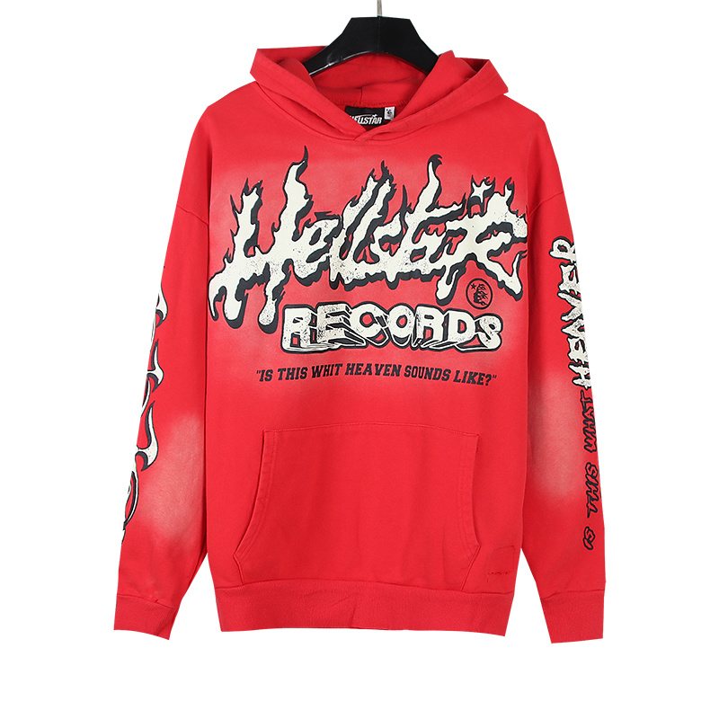 Hellstar Records Graphic Hoodie — front