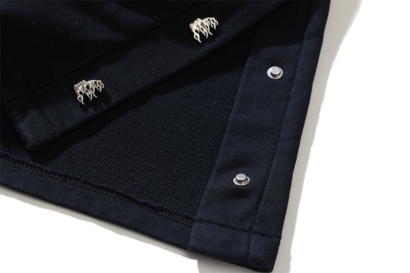 Hellstar Flame Logo Washed Sweatpants — detail