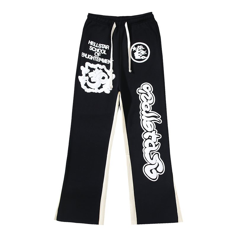 Hellstar School of Enlightenment Micro-Flare Sweatpants — front
