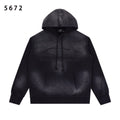 Hellstar Washed Black Graphic Hoodie — hero