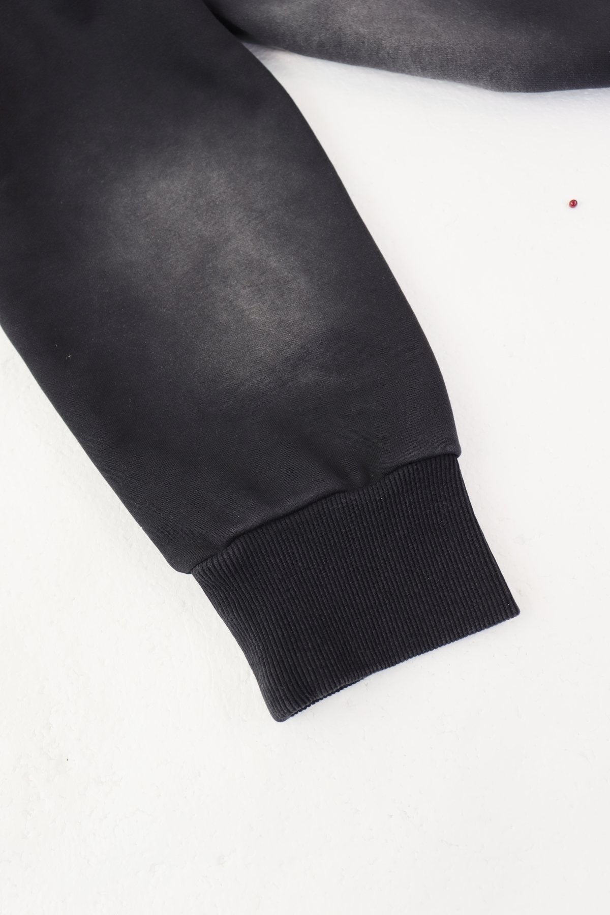Hellstar Washed Black Graphic Hoodie — detail