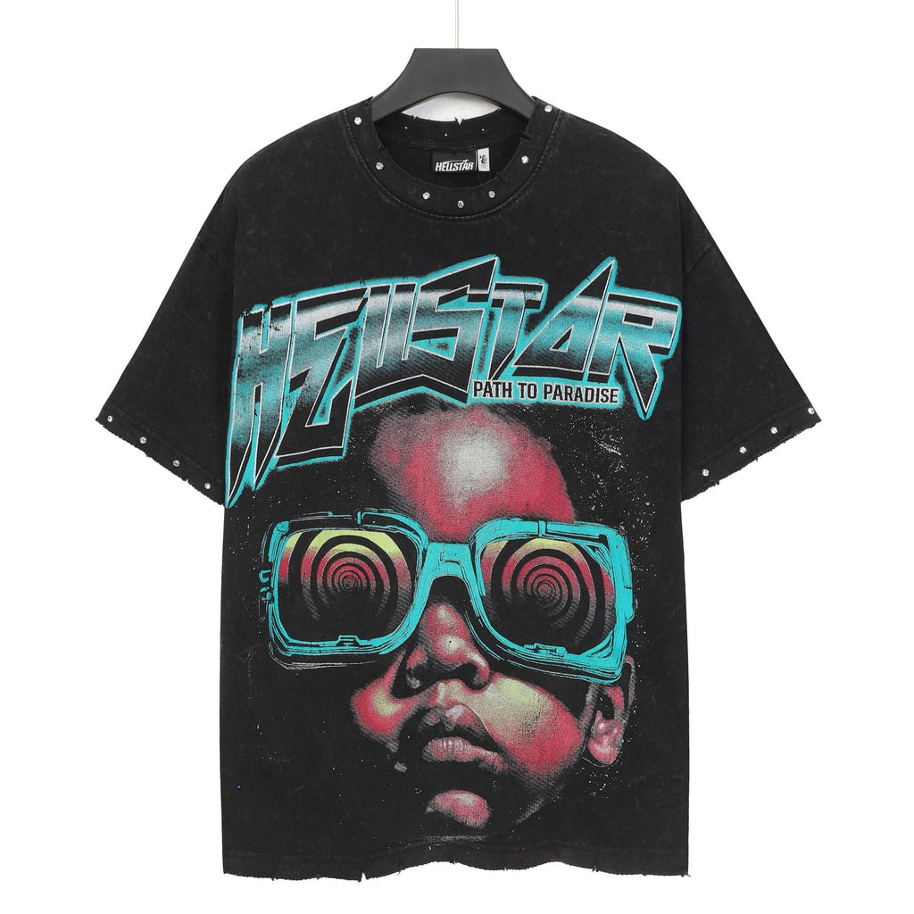 Hellstar Path to Paradise Graphic T-Shirt — front