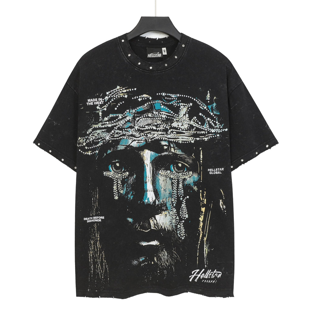 Hellstar Death Before Dishonor Graphic Short-Sleeve T-Shirt — hero