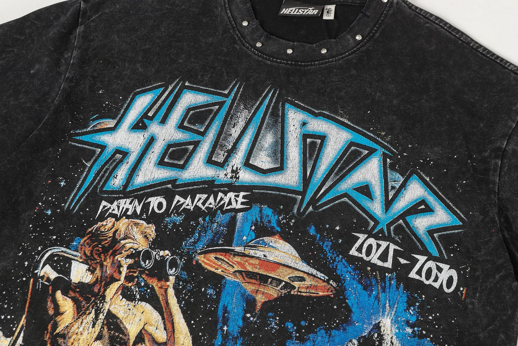 Hellstar Path to Paradise Graphic T-Shirt — detail