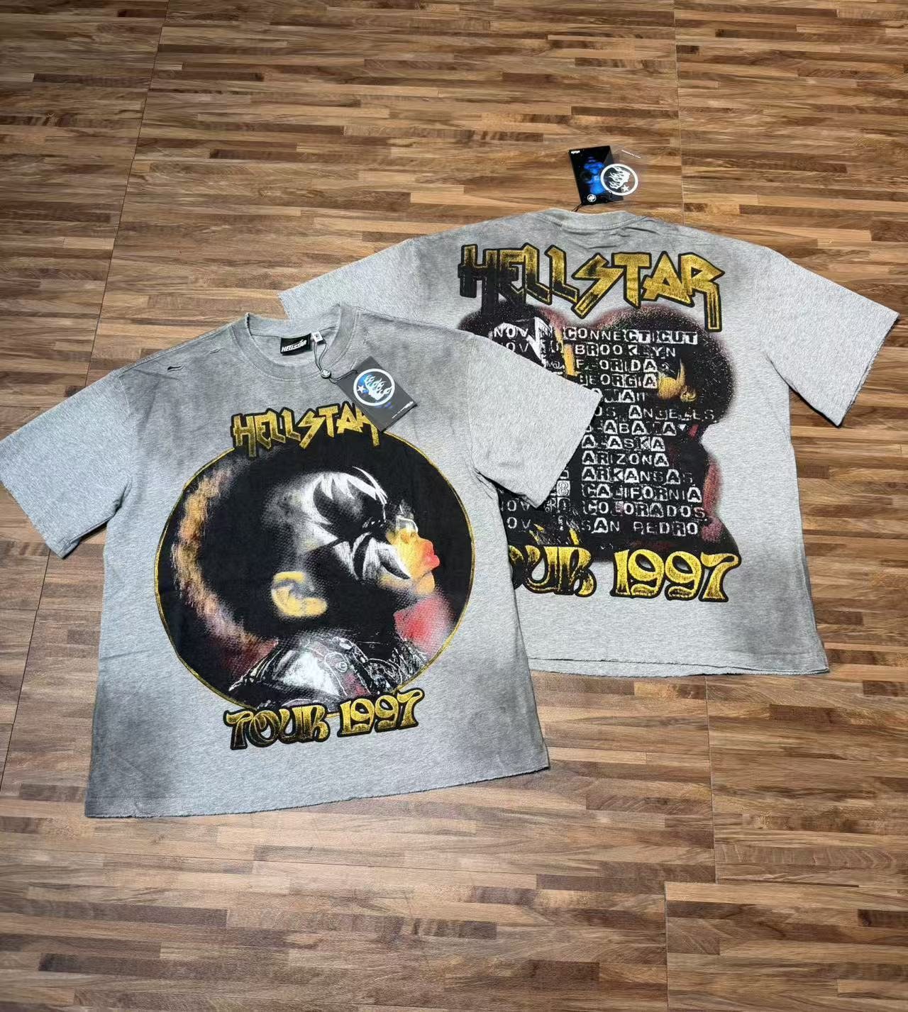 Hellstar Tour 1997 Distressed Graphic T-Shirt — context