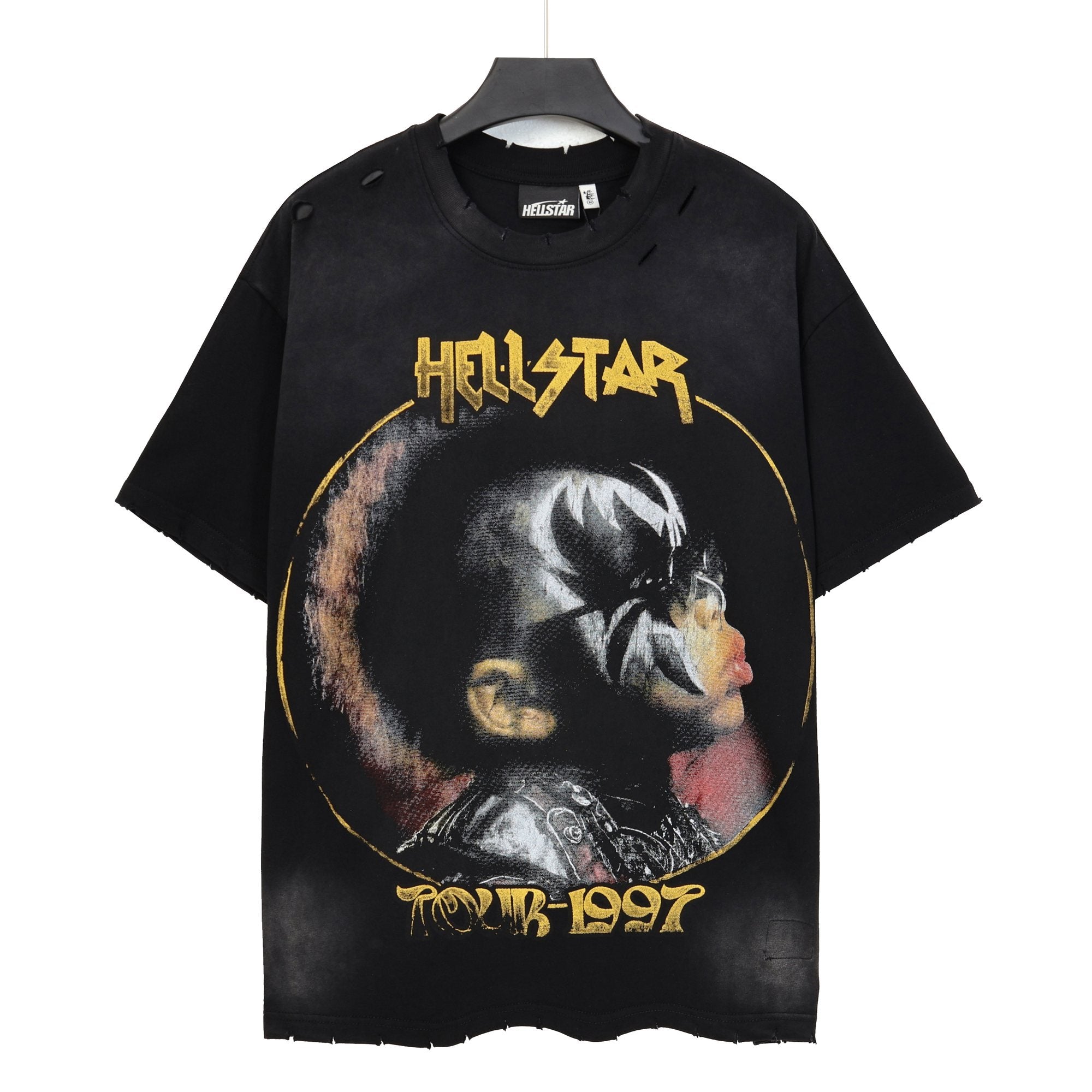 Hellstar Tour 1997 Distressed Graphic T-Shirt — hero