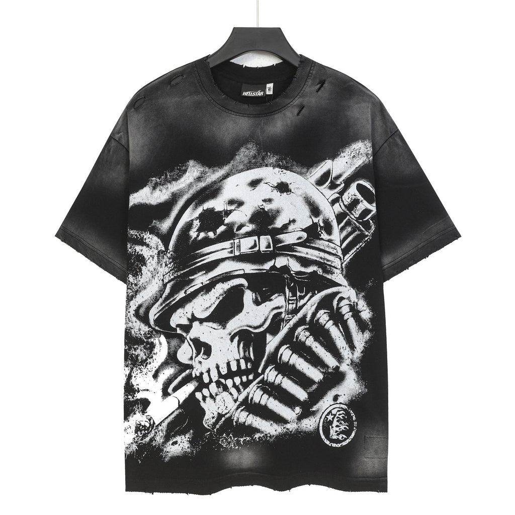 Hellstar Skull Graphic Short-Sleeve T-Shirt — front