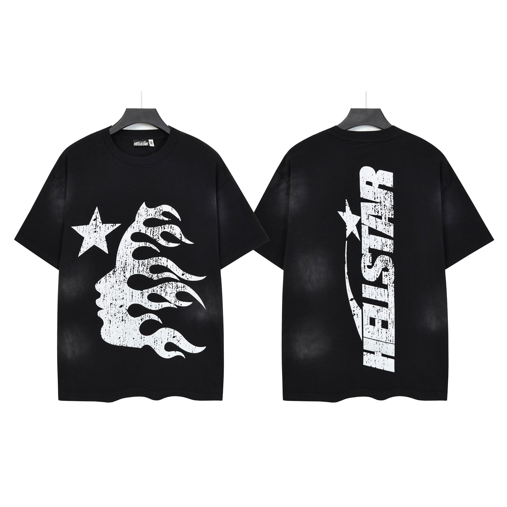Hellstar Star Flame Face Graphic T-Shirt — hero