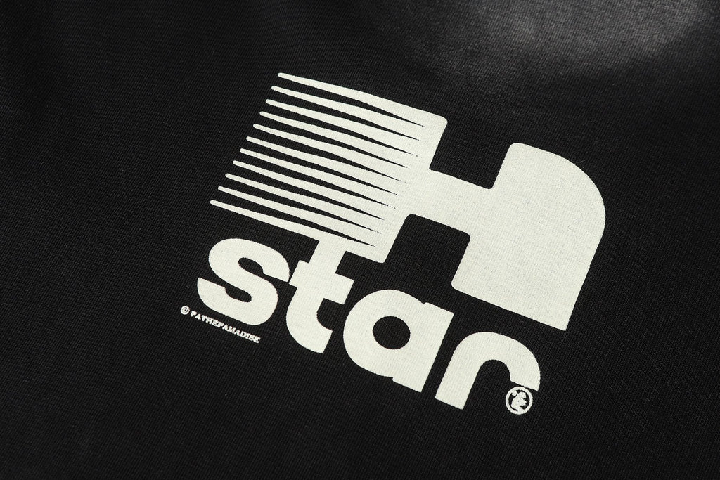 Hellstar White H Graphic Short-Sleeve T-Shirt — detail