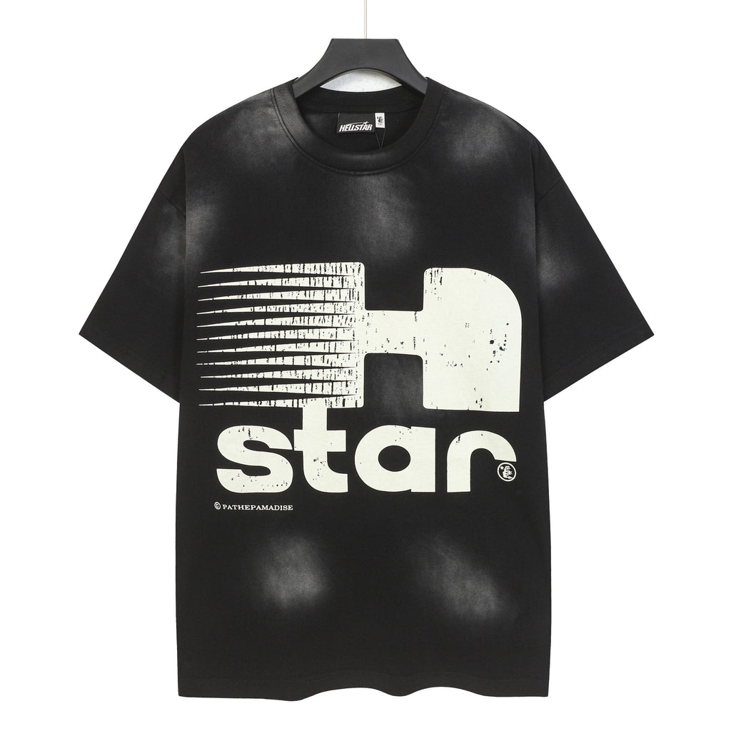 Hellstar White H Graphic Short-Sleeve T-Shirt — hero