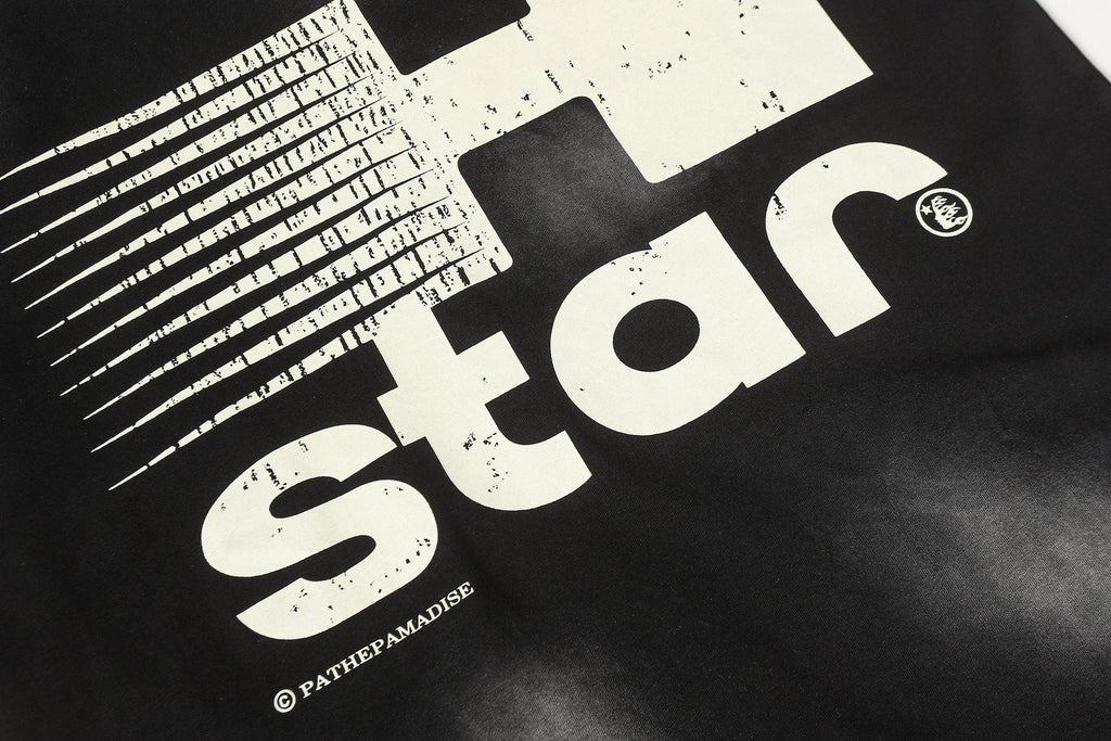 Hellstar White H Graphic Short-Sleeve T-Shirt — detail