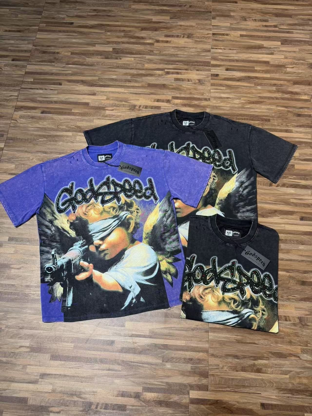 Godspeed Manifested Dreams Angel Graphic T-Shirt — context