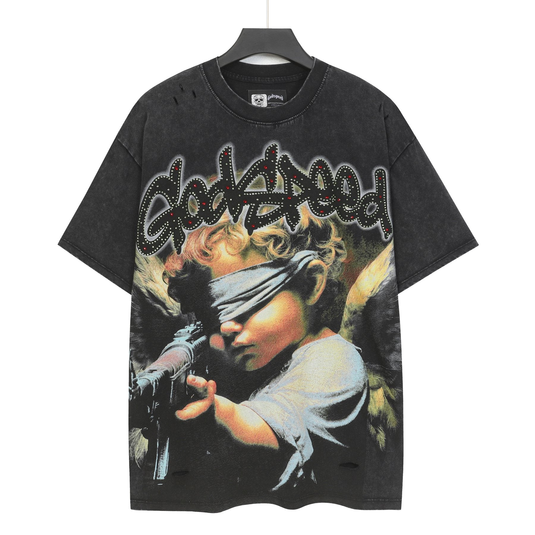 Godspeed Manifested Dreams Angel Graphic T-Shirt — front
